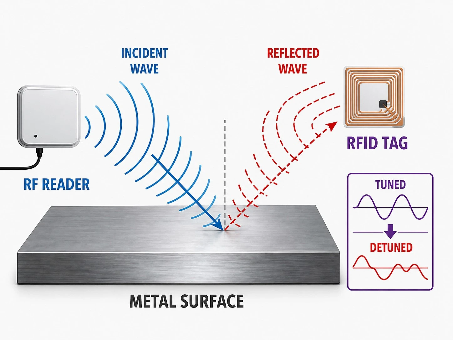 RFID قانداق - مېتال خەتكۈچ ئارىلاشمايدۇ